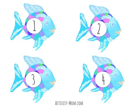 Rainbow Fish Number Activities