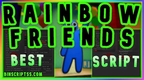 rainbow friends script pastebin link