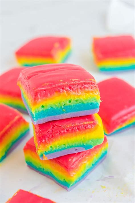 Rainbow icecream cake Recipe New Idea Food
