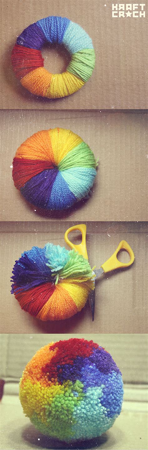Rainbow Loom Pom Pom