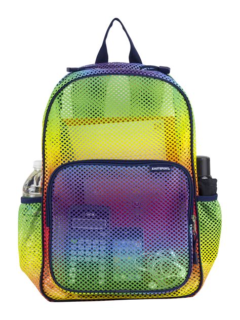 Rainbow Mesh Backpack