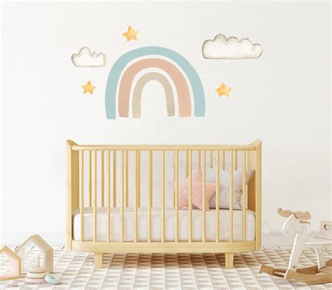 Rainbow Nursery Decal