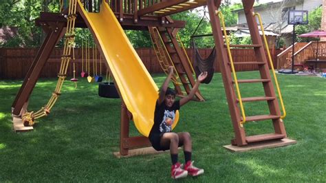 Rainbow Playset Removal