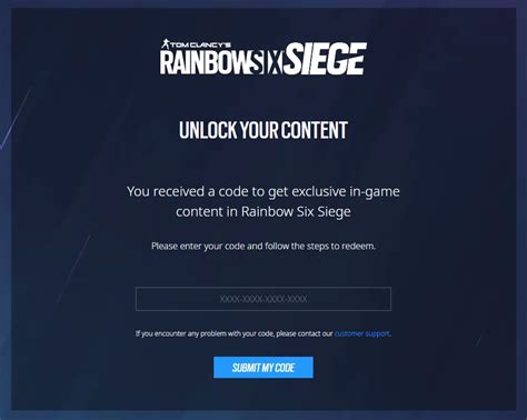Rainbow Six Siege Redeem Codes Reddit