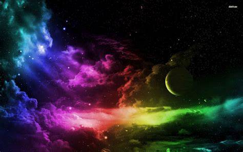 Rainbow Galaxy Wallpapers Top Free Rainbow Galaxy Backgrounds