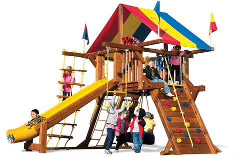 Rainbow Swing Set Ladder