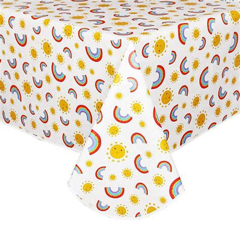Rainbow Tablecloth Asda