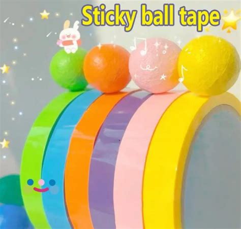 Rainbow Tape Ball