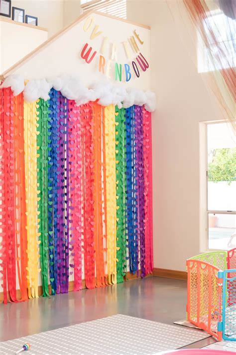 Rainbow Themed Party Housewife Eclectic