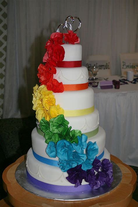 24+ Rainbow Wedding Cake
