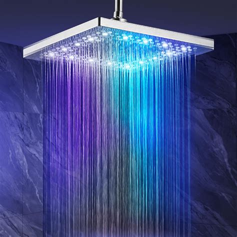 Rainfall Shower Head Led Lights