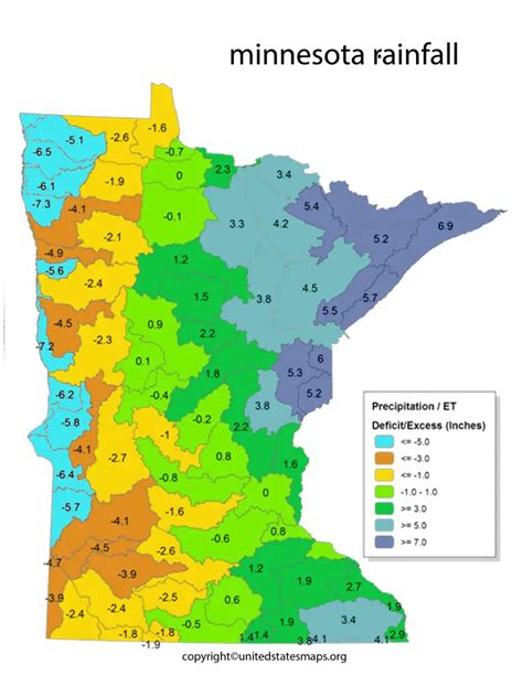 rainfall totals mn
