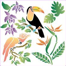 Rainforest Stencils Printable