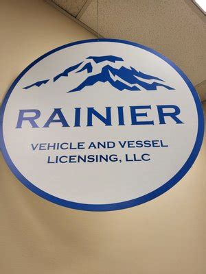 Rainier Vehicle Licensing
