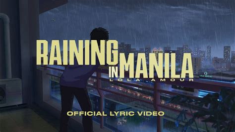 raining in manila lyrics song