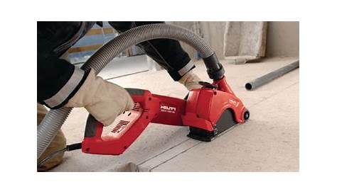 Rainureuse hilti dch180sl, deux disques diamant