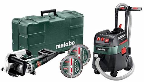 METABO Rainureuse à béton Ø125mm 1900W MFE40 + 2 disques