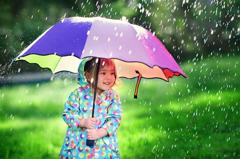 rainy weather images for kids
