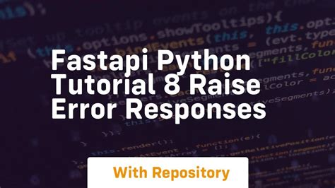 Raise Exception Python Fastapi
