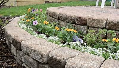 Raised Flower Bed Ideas With Rocks