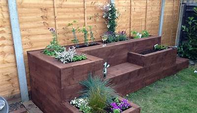 Raised Flower Bed Ideas With Sleepers
