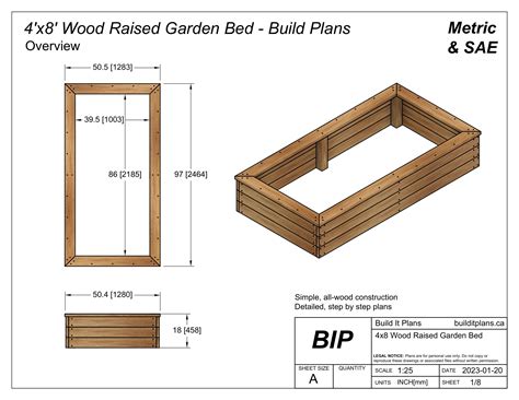 Raised Bed Dimensions