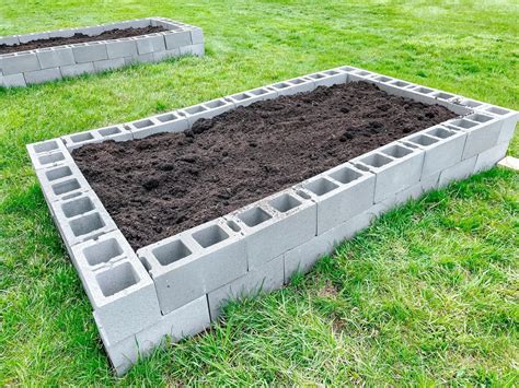 raised garden bed blocks