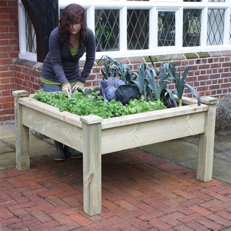 Raised Garden Bed Table