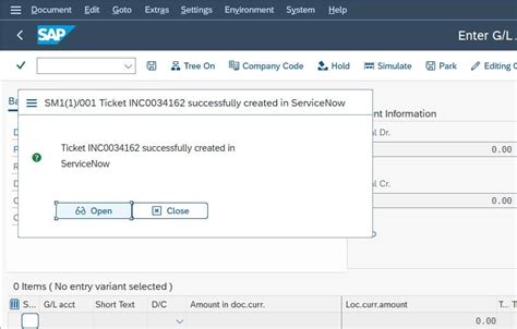 raising sap ticket