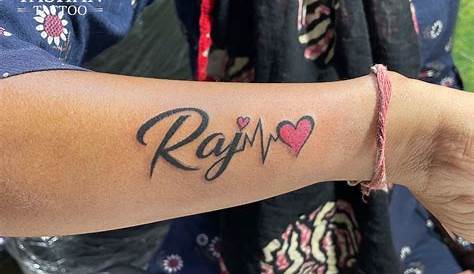 Raj Name Hand Tattoo Designs On In Hindi MMOD