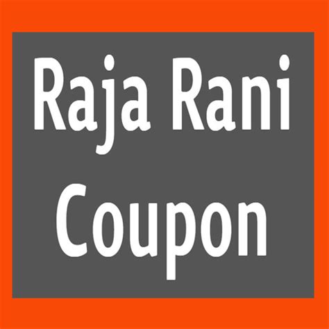 Raja Rani Coupon – Get Best Deals And Discounts In 2021