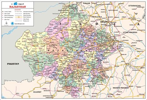 rajasthan detailed map pdf