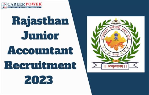 rajasthan jr accountant vacancy 2022 salary