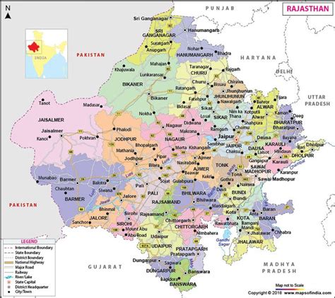 rajasthan new map official pdf