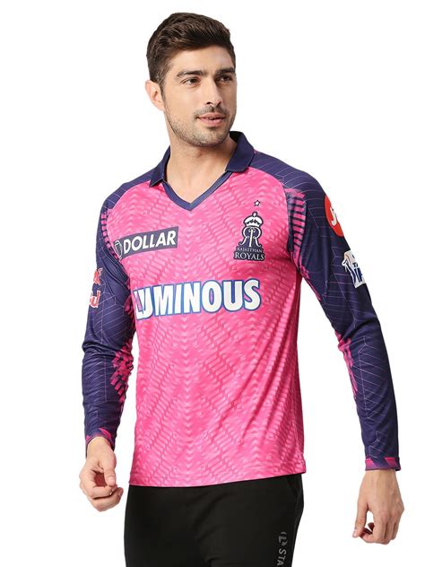 rajasthan royals jersey 2023