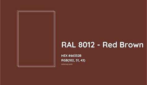 Color Gel Coat RAL 8012 Red Brown in stock Fibre Glast