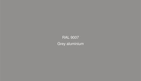 Ral 9007 Gris Aluminium Syntha Pulvin Grey XDLC040 RAL Sotech