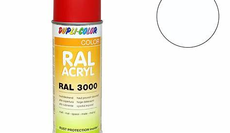 Ral 9010 Spray Paint Acrylic , Quick Dry, RAL Satin Pure White