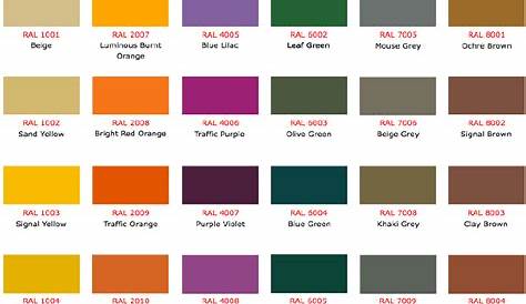 Shade Cards | Color Palette | Paint Shades | Manufacturer & Supplier