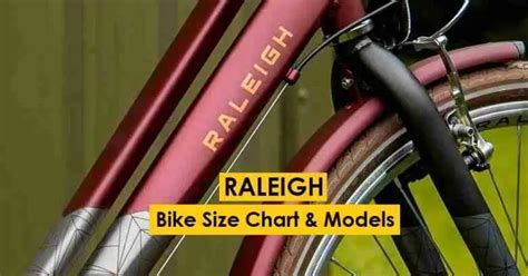 Raleigh Bike Size Chart