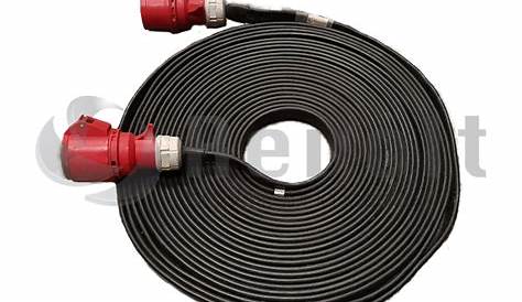 Rallonge Electrique Cable Plat électrique Avec Fiche e Et Prise Double 3m