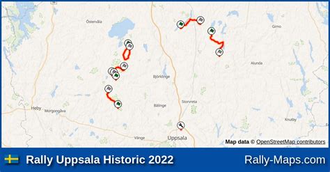 Uppsala Rally Karta Karta