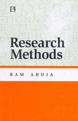 List Of Ram Ahuja Research Methods Pdf Update