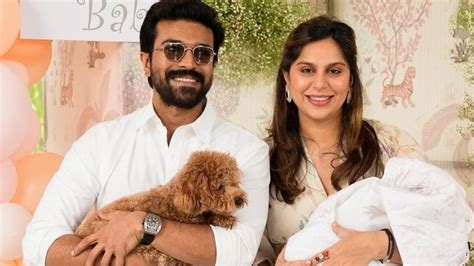 ram charan's baby boy blessing ceremony