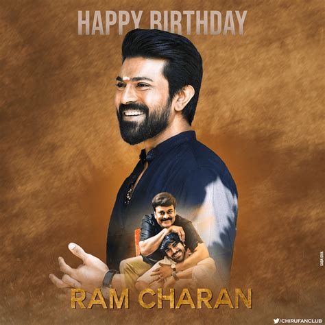 ram charan birth date