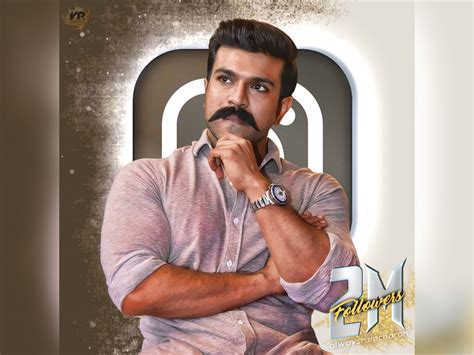 ram charan insta followers