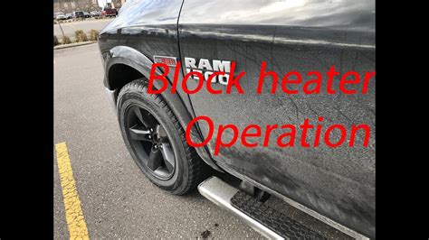 Ram Ecodiesel Engine Block Heater