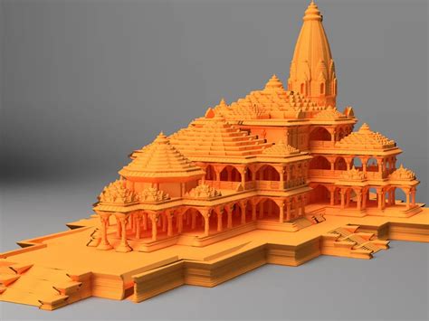 ram mandir model images