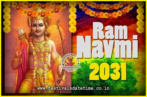 ram navami date 2031