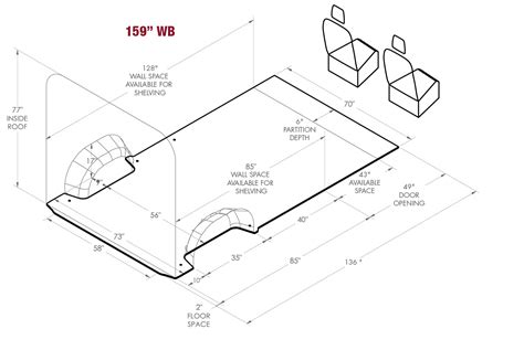 Ram Promaster 159 Floor Plan